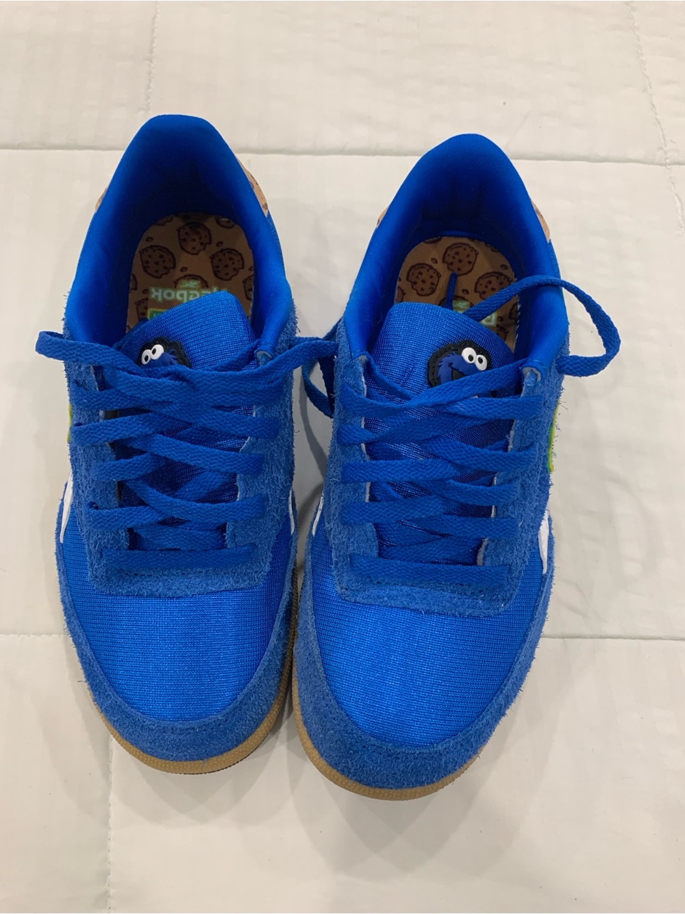 Reebok Kids Royal Blue Lace-Up Sneakers